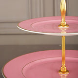 Signature 2-Tier Blush Pink High Tea Stand