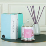 Paradise - Jasmine and Lily, Soy Wax Candle (60 hours)