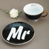 Mr. and Mrs. Plush Tea Set