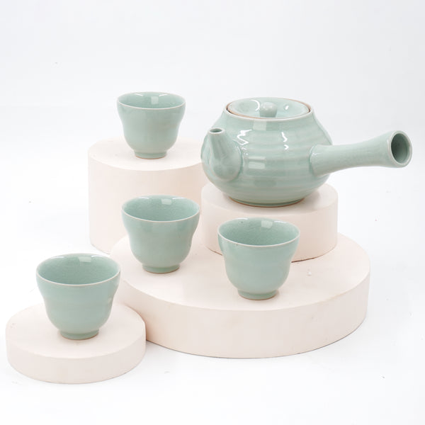 Green Kimo Tea Set