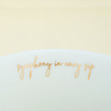 Limited Edition 24ct D'or Mirage, New Bone China Mug