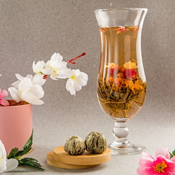 The Floral Clique Blooming Tea, 10pcs