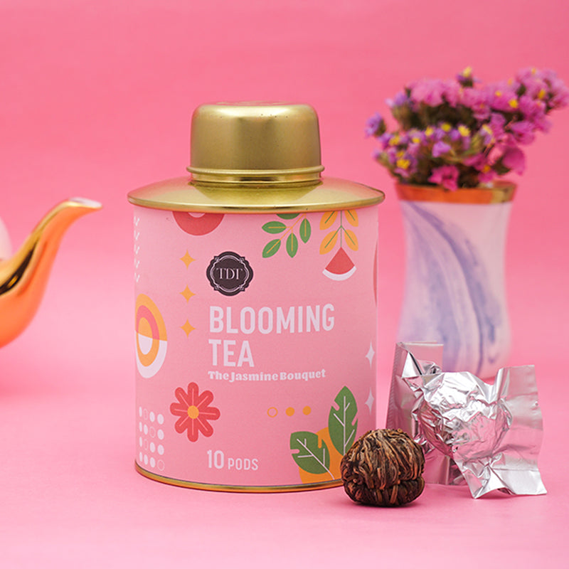 The Jasmine Bouquet Blooming Tea,  10pcs