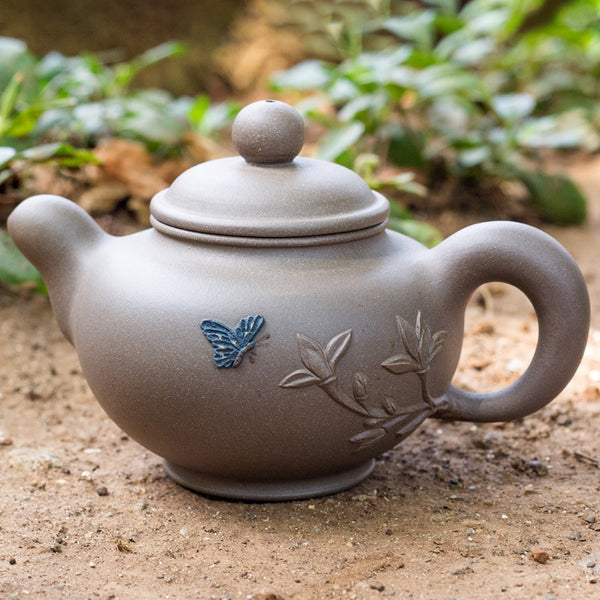 Embossed Bloom Tea Pot