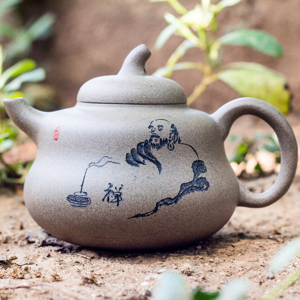 Monk's philosophy Tea Pot