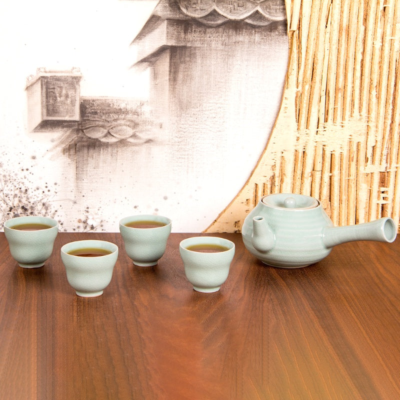 Green Kimo Tea Set