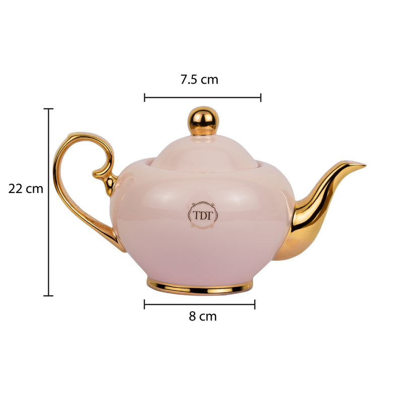 Tea Debutante Pink Tea Pot (700 ml)