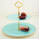 Signature 2-Tier Tifanny's Blue High Tea Stand